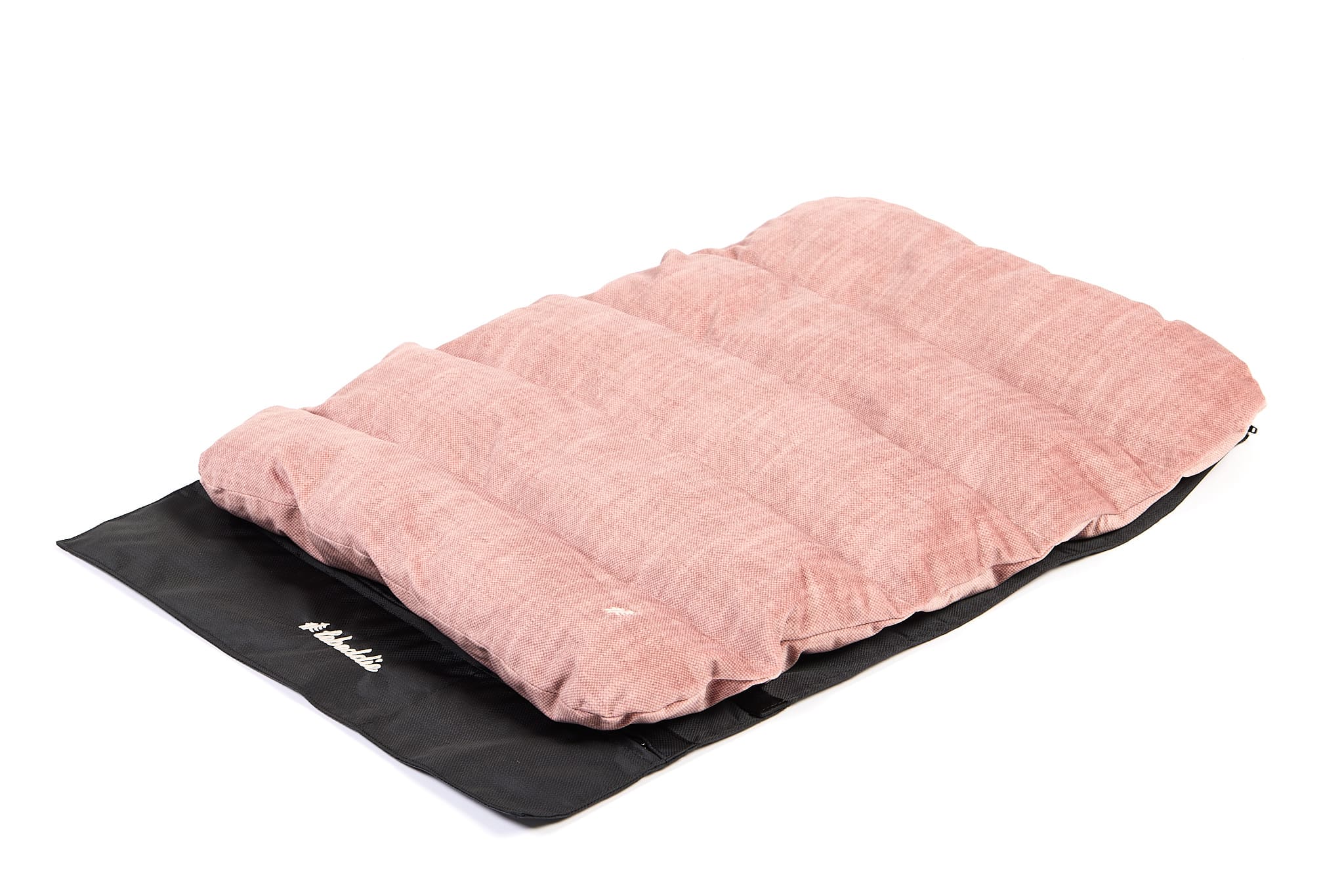 Rosa Hunde-Reisebett